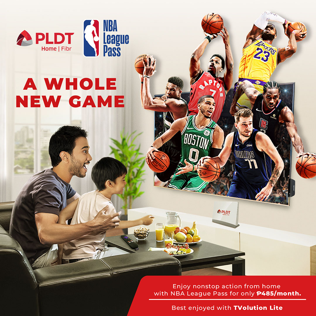 Get your NBA League Pass now available for PLDT Home subscribers