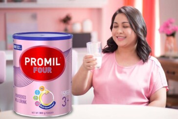 Moms choose PROMIL FOUR the right growing-up milk for their kids