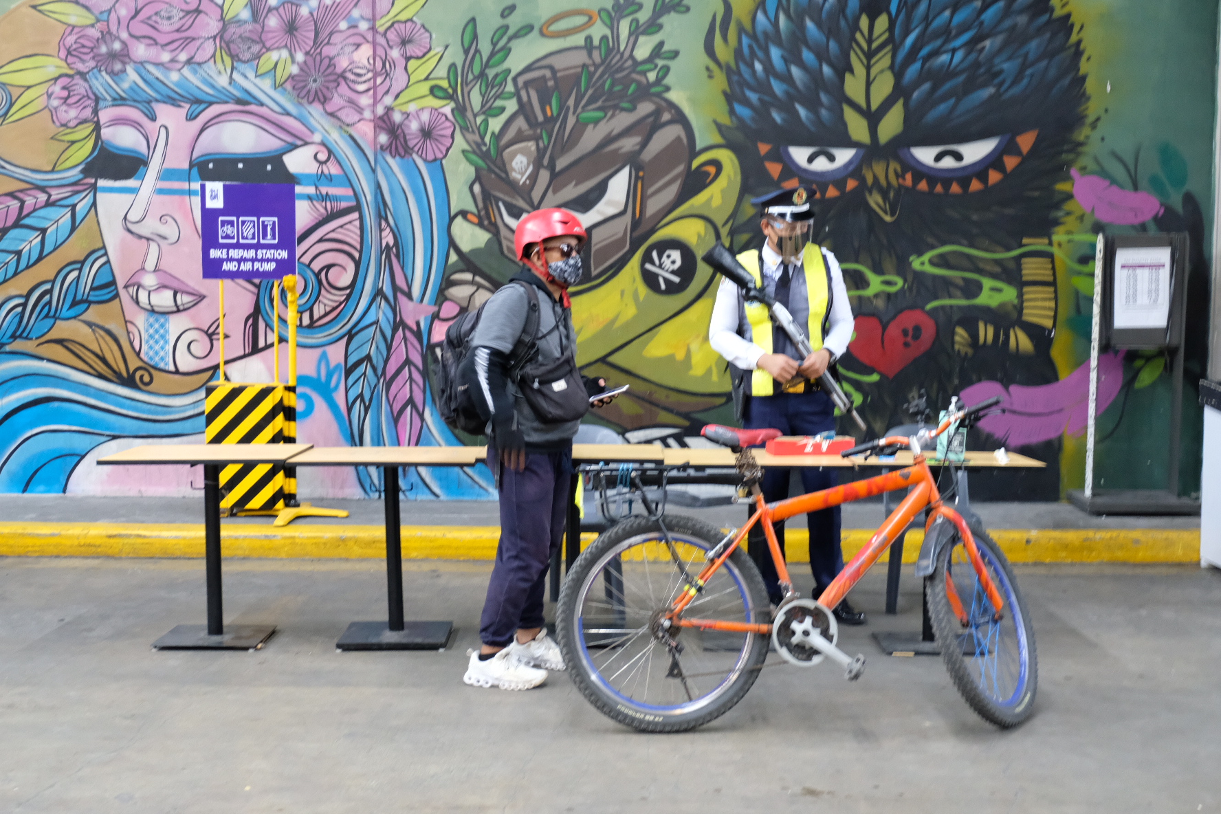 BIKE-FRIENDLY PARKING AT SM SUPERMALLS