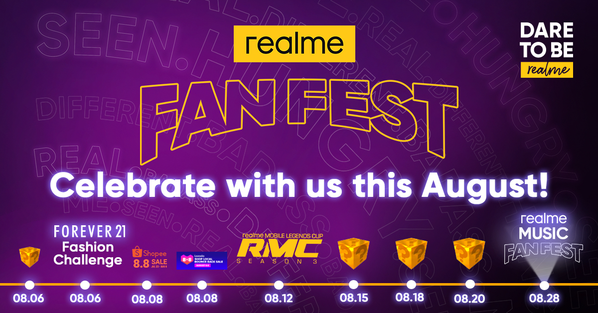 realme Fan Fest Month rolls out exciting online promos, sale events and music festival