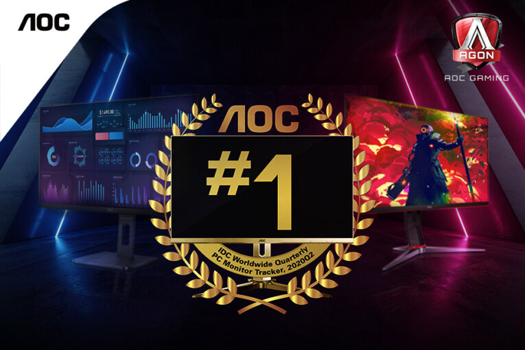 AOC ranked No. 1 PC Monitor brand in the Philippines