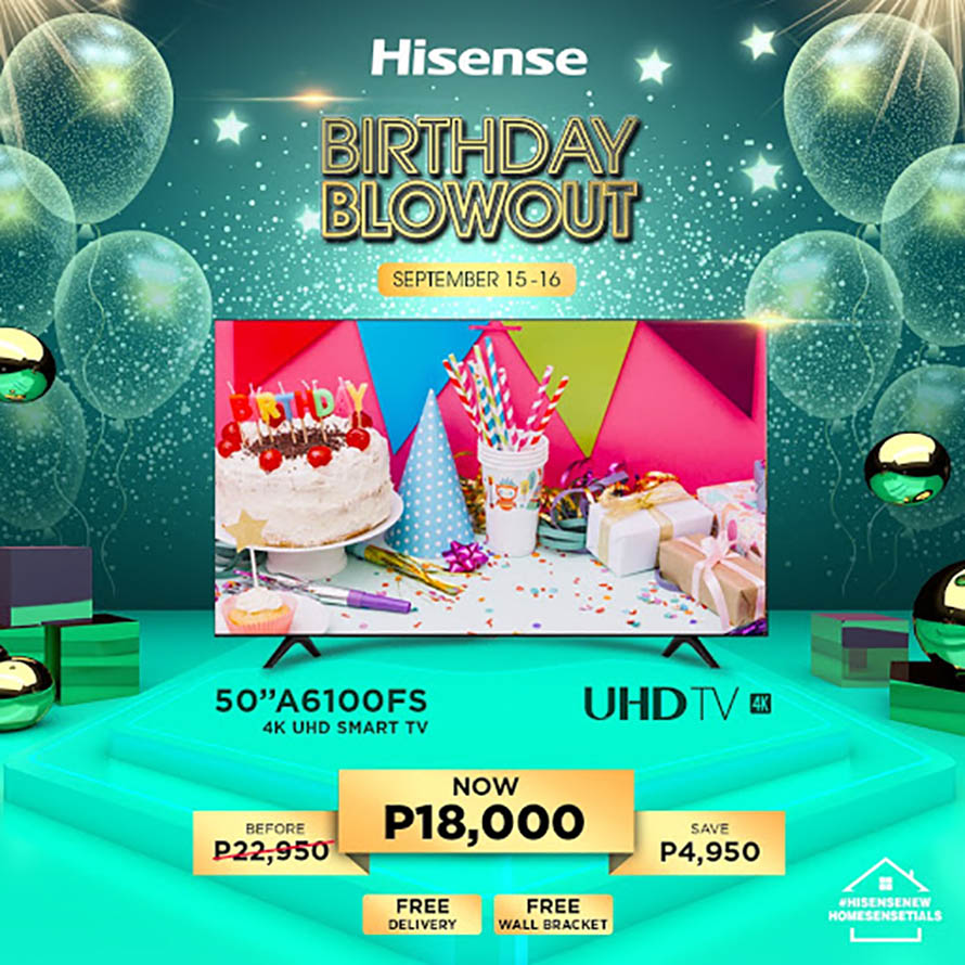 Hisense celebrates Brand Day with Superb Deals on TVs and Home Essentials
