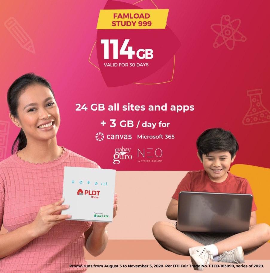 PLDT Home launches prepaid data packs for E-Learning at Home