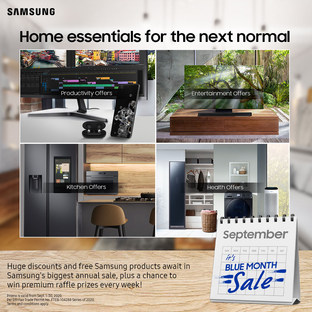 SAMSUNG Blue Month Sale is here with bigger and better deals win prizes worth up to PHP 1.2 million