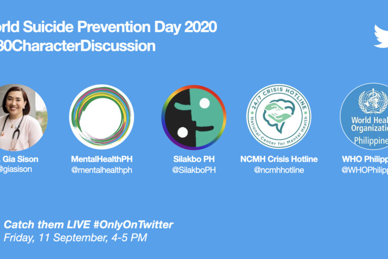 Twitter spearheads talk on #WorldSuicidePreventionDay  via a 280-character panel discussion
