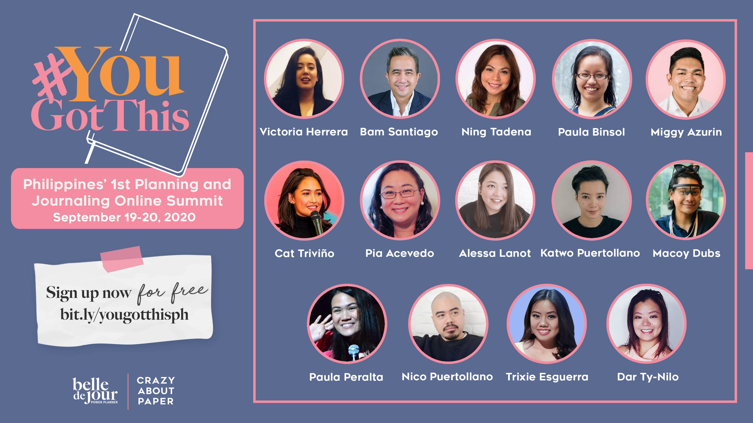 Viviamo Inc. holds its first planning and journaling online summit called #YouGotThis