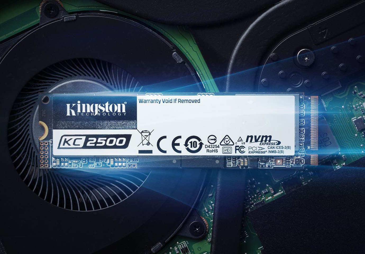 Kingston launches next-gen KC2500 NVMe PCIe SSD in the Philippines