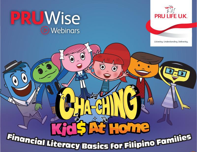 Pru Life UK advances financial literacy for Filipino families with Cha-Ching Kid$ at Home webinar