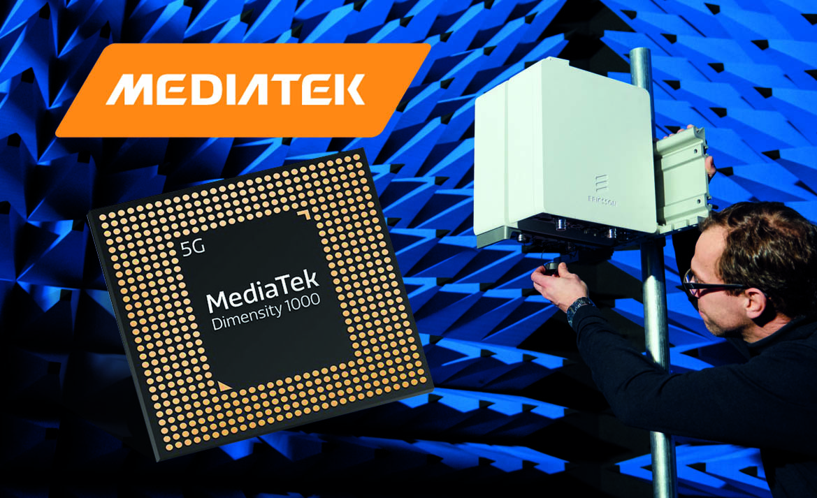 MediaTek and Ericsson perform world’s First Interoperability Test with Three Combinations of NR FDD/TDD Carrier Aggregation Using Dimensity 1000+ Chipset