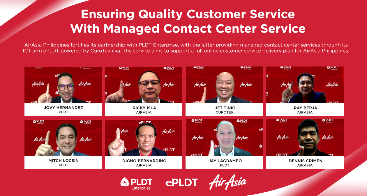 PLDT Enterprise powers Philippines AirAsia, Inc. with Emergency Disaster Hotline and connectivity services