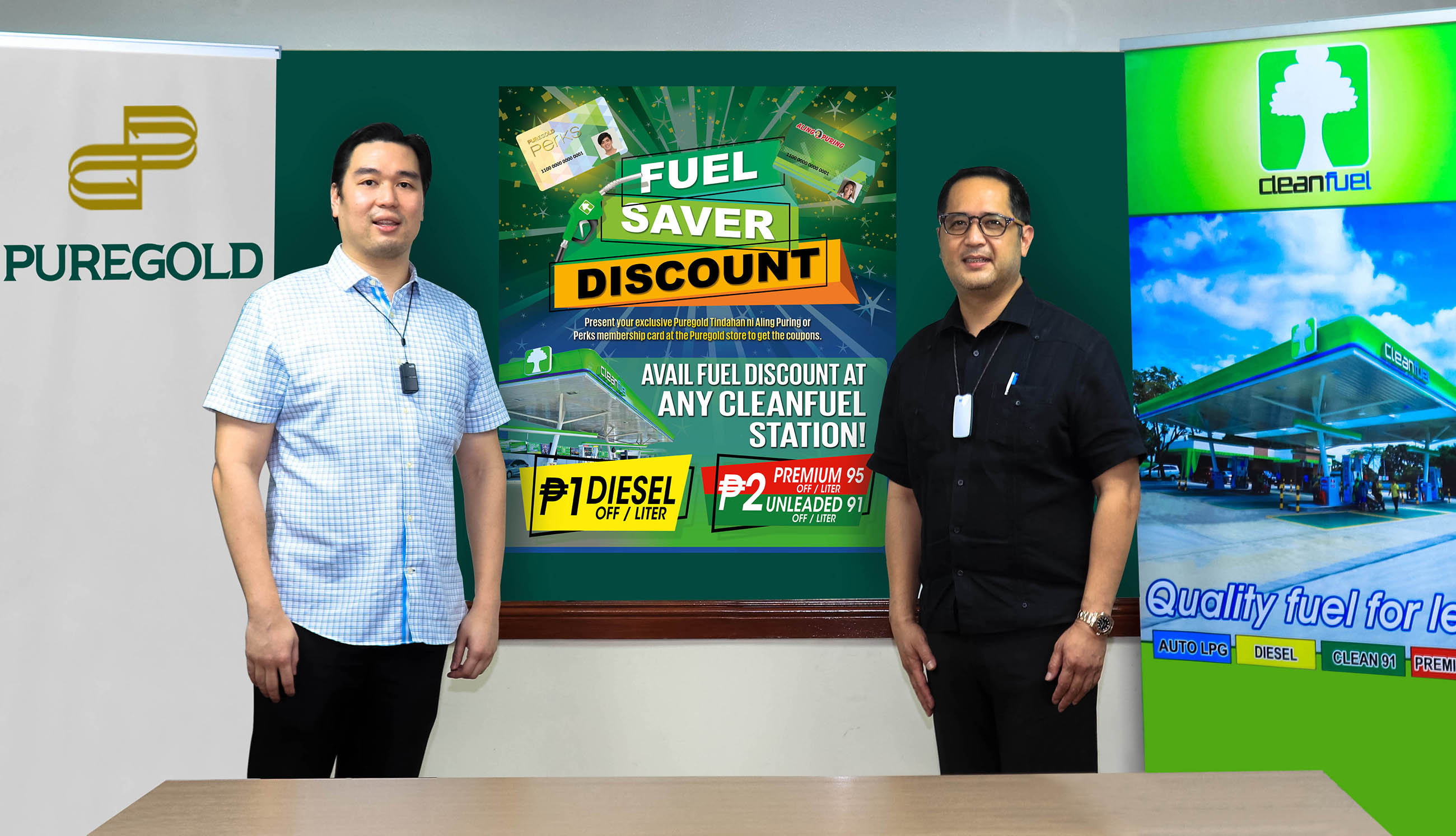 Puregold partners with Cleanfuel to give fuel discounts to members