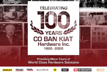 Co Ban Kiat Hardware celebrates 100 Years of Providing More Years of World Class Hardware Solutions