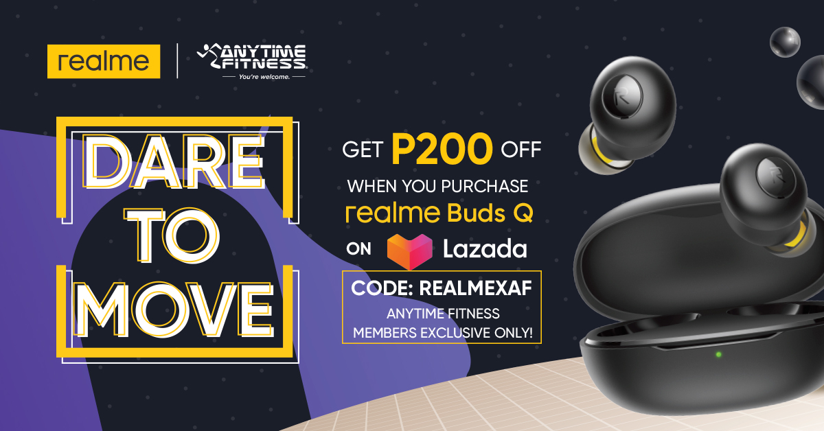 Dare to move it, move it! realme Philippines, Anytime Fitness want you to stay safe and fit