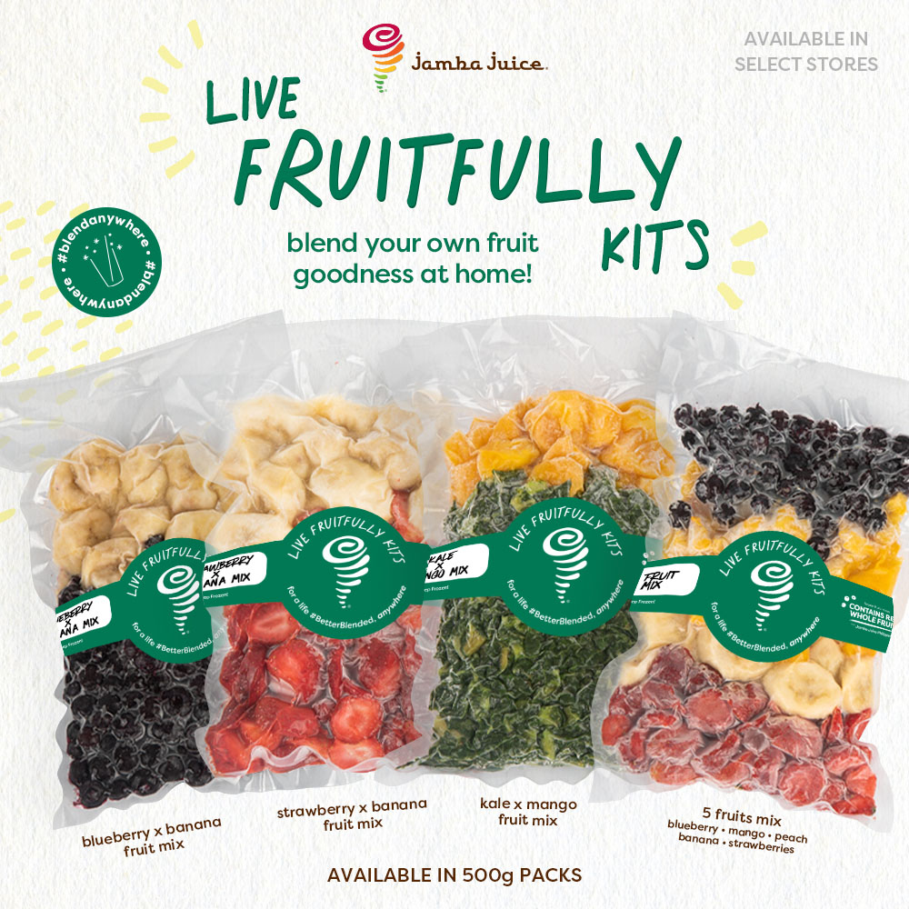 #BlendAnywhere with Jamba Juice’s new Ready-to-Blend and Frozen Fruit Kits