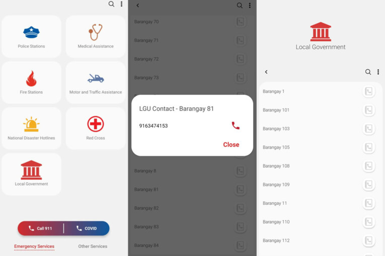 New Update on SAMSUNG 321 App Introduces  Local Government Contacts Nationwide