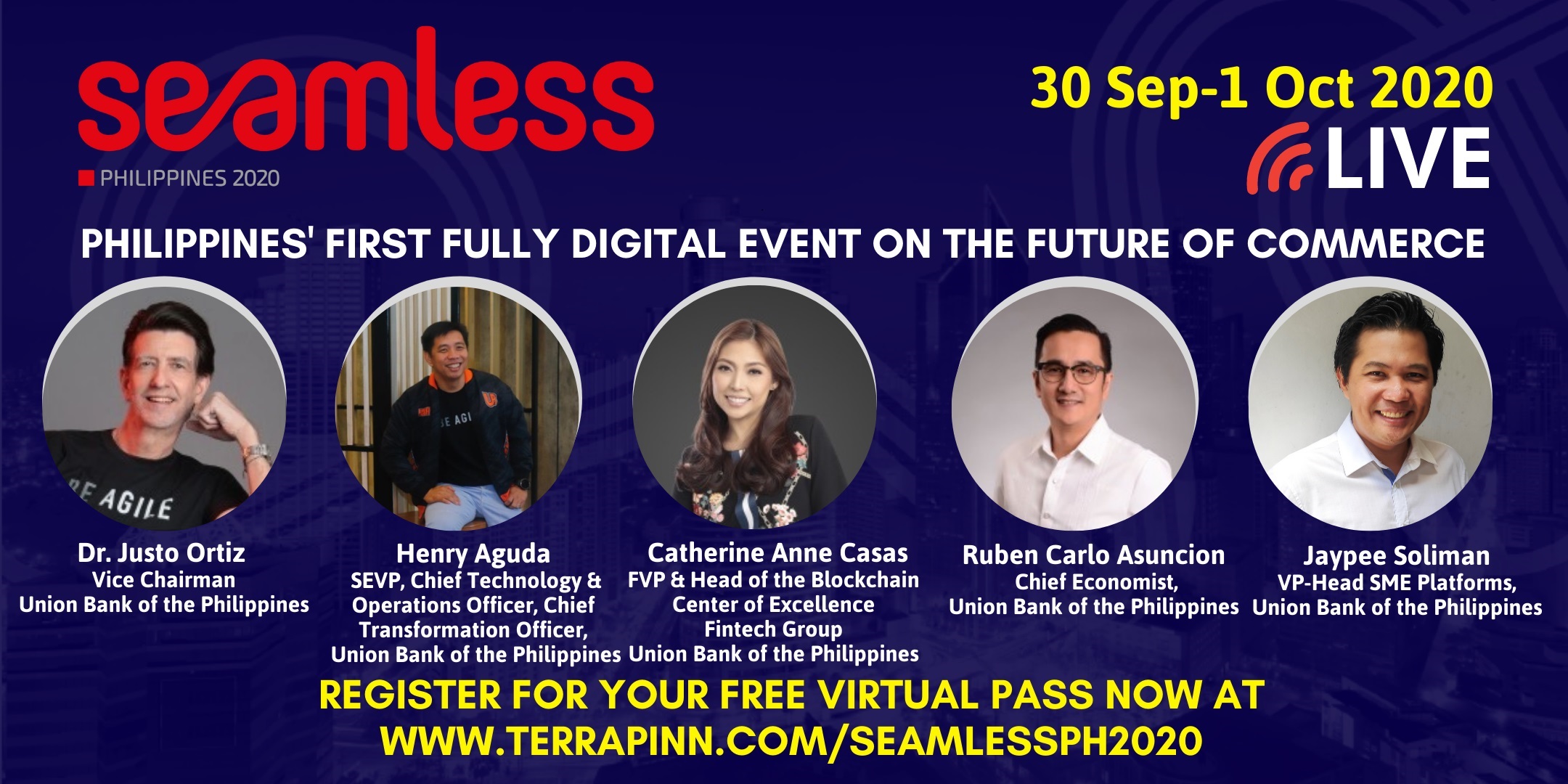 UnionBank leaders featured at Seamless Philippines 2020 virtual edition