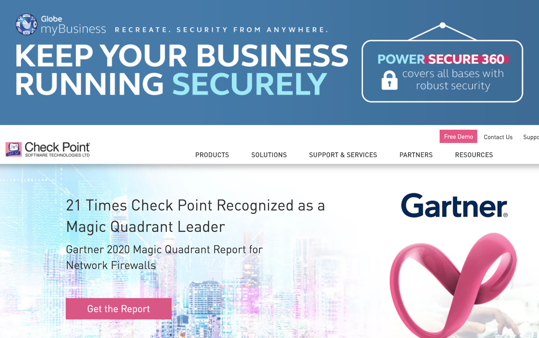 Globe myBusiness partners with Check Point to help protect your business across all devices