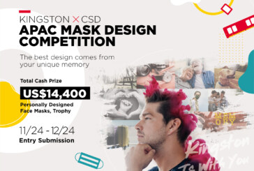 Kingston Partners with CSD in APAC for Face Mask Design Competition with prizes worth up to USD $14,400