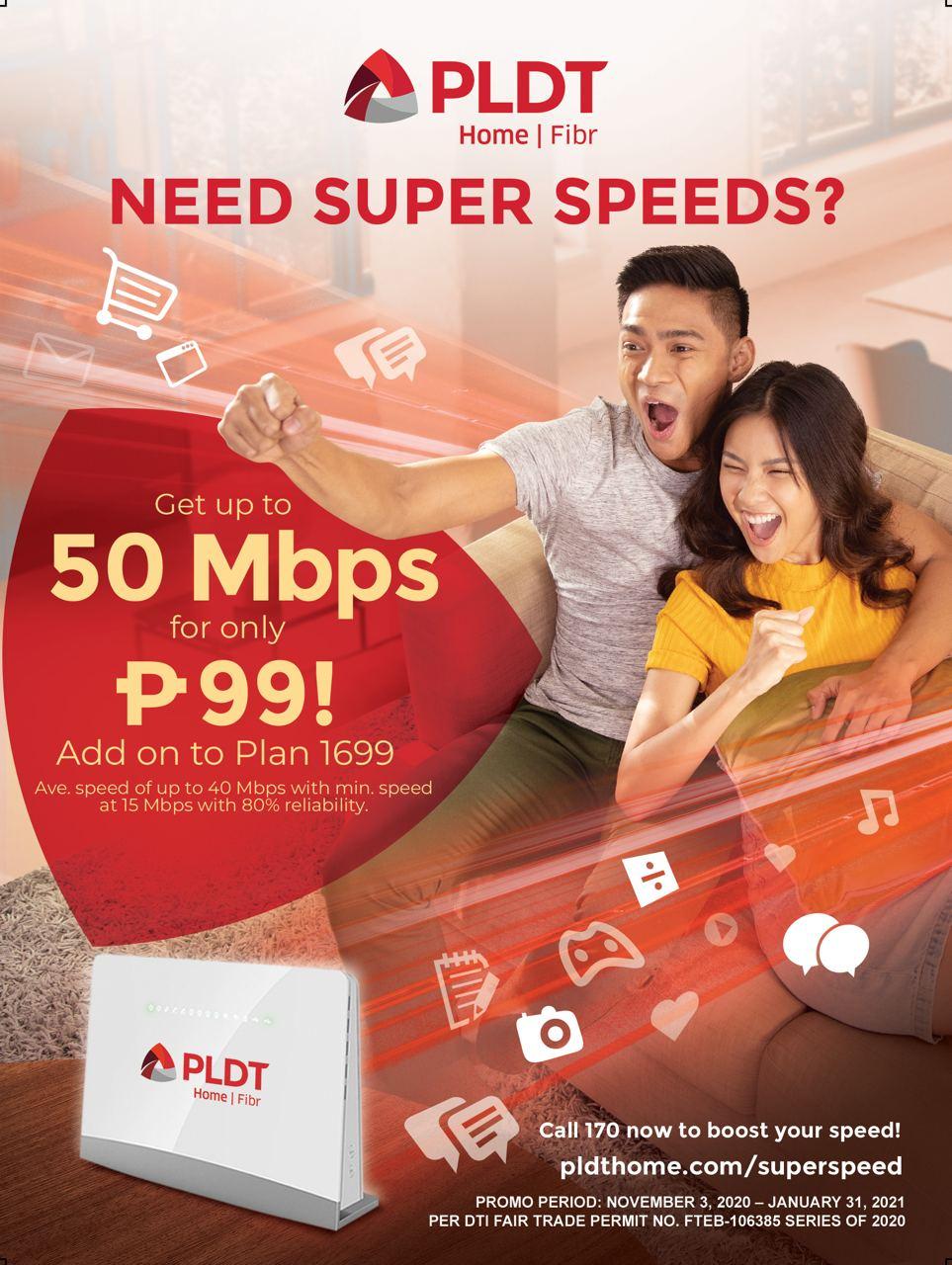 PLDT Home launches Super Speed Deals Promo for as low as Php 99