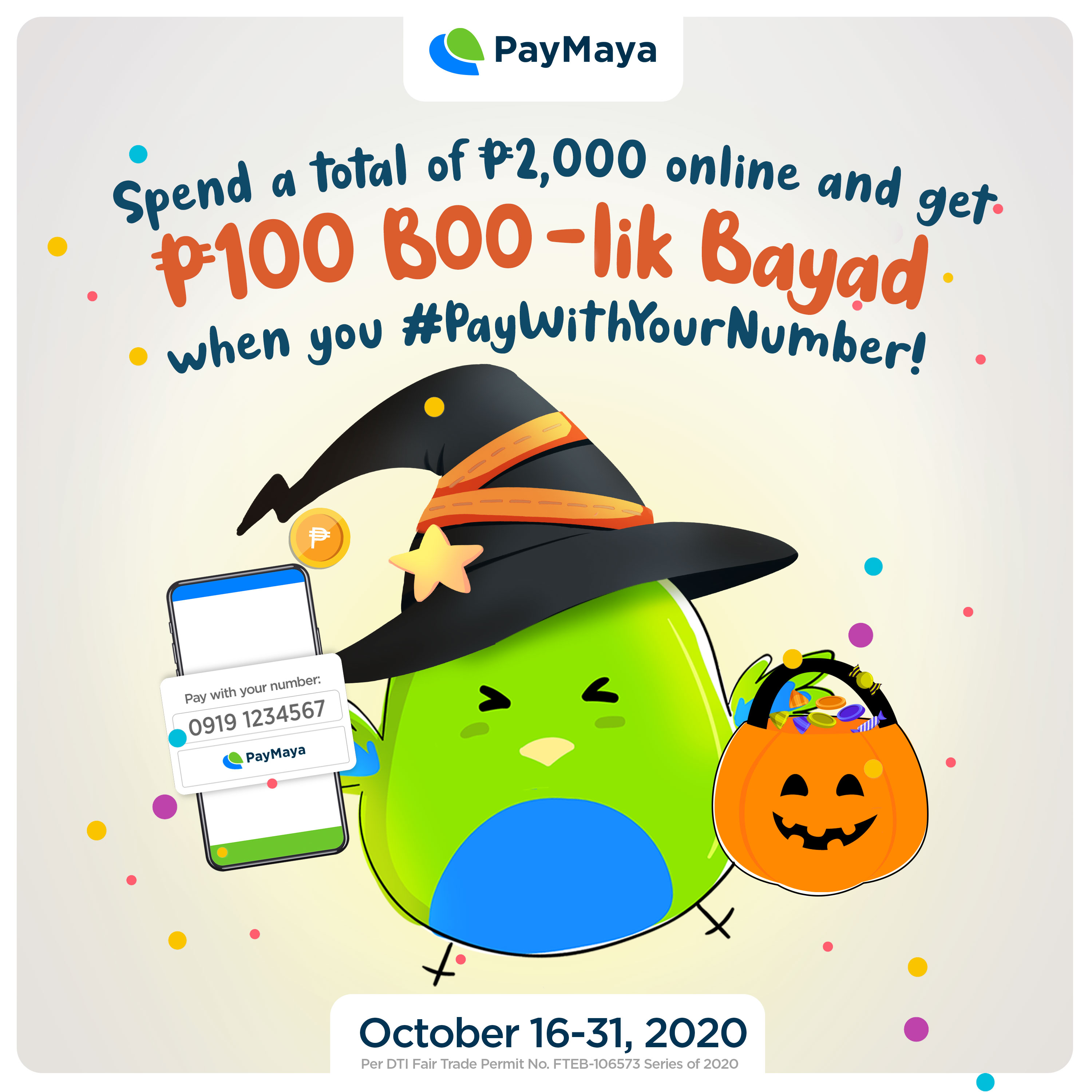Four ways to safely celebrate Halloween at home with PayMaya