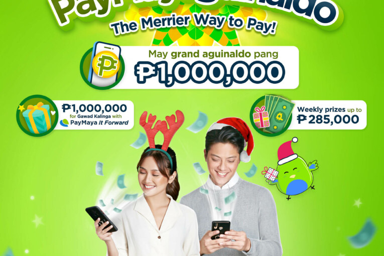 Win 1-Million pesos and help micro entrepreneurs with PayMayaguinaldo Christmas Campaign