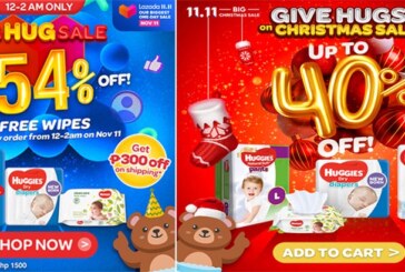 Huggies Is Having Its Biggest One-Day Sale This 11.11, Add To Cart Now!