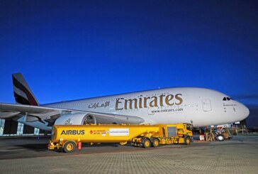 Emirates welcomes its first of three A380s to be delivered in December