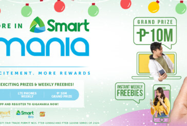 Smart celebrates the Season of Giving with GIGAMANIA  Over P30 million worth of exciting prizes and weekly freebies up for grabs