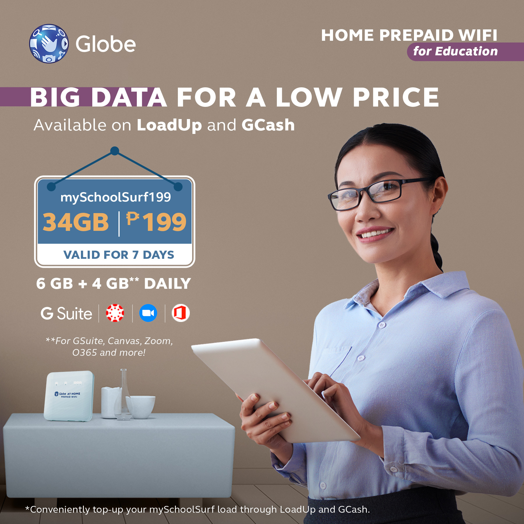 Recreate the way you learn with Globe’s Prepaid Wifi Internet Kit for Education