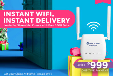 Need a fast connection? No worries, Grab and Globe At Home Have Got You Covered!
