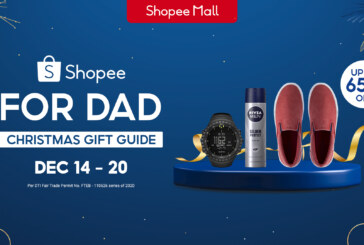From December 14 to 20, Shopee is offering discounts up to 65% off on the best gifts for dad!