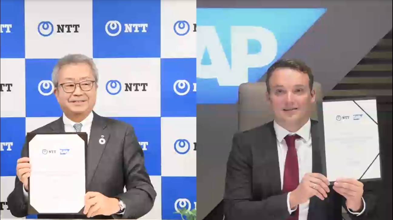 NTT and SAP Deepen Strategic Global Relationship
