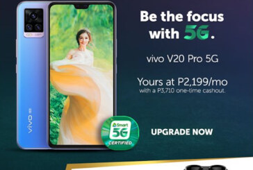 vivo V20 Pro 5G ready now available with Smart Signature Plans