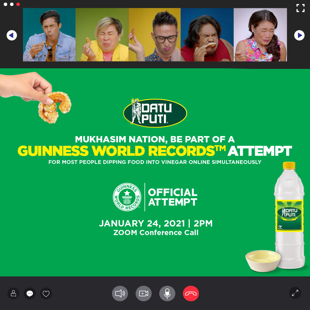 Start the New Year Strong by Setting a New GUINNESS WORLD RECORDS™ title with Datu Puti!