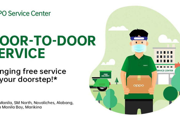 Experience another level of convenience with OPPO door-to-door service