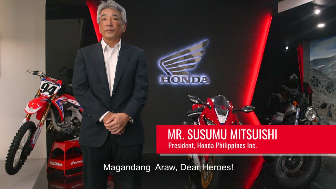 Philippine Red Cross Recognizes Honda Philippines Inc.  for Humanitarian Service