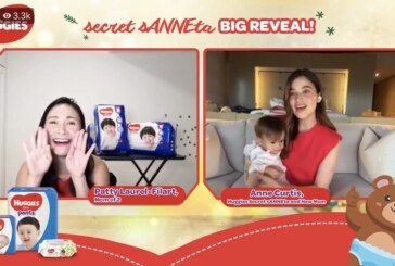 Celebrate the Season of Giving with Huggies, Anne Curtis, And Baby Dahlia; Help Them Raise 1,000 Gift Pack Donations This Christmas