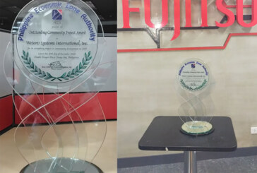 Fujitsu Global Delivery Center in the Philippines recognized by PEZA for Community Outreach Programs