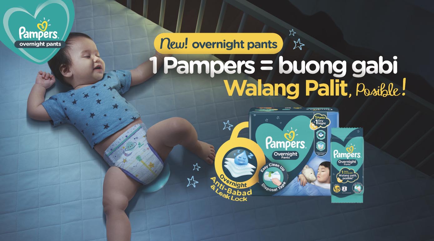 Pampers Helps Make No Changes Overnight Possible with NEW Overnight Pants!