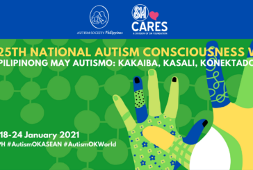 SM Cares supports Autism Society Philippines in the celebration of 	Philippine National Autism Consciousness Week