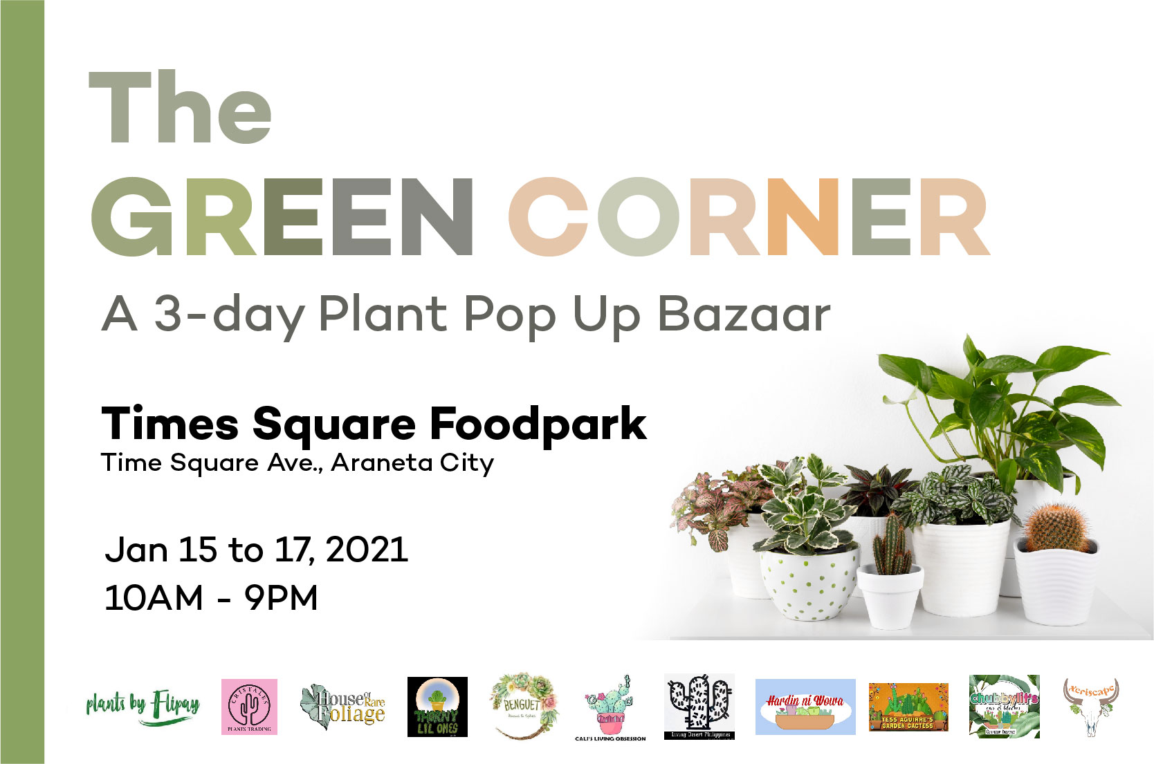 Plant bazaar, other outdoor offerings sprout anew in Araneta City