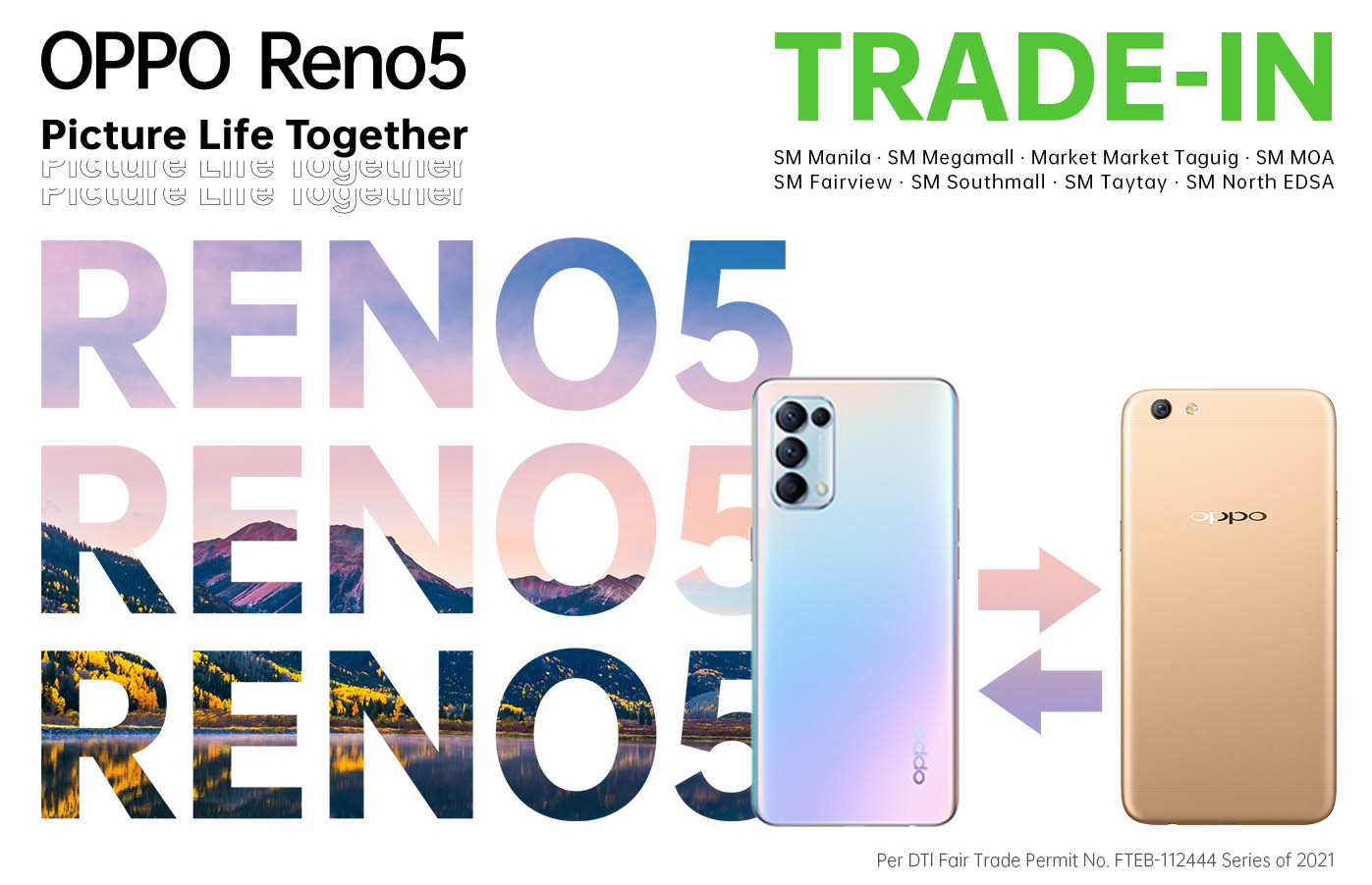 OPPO F Series users can avail the new Reno5 4G via exclusive trade-in program on February 27