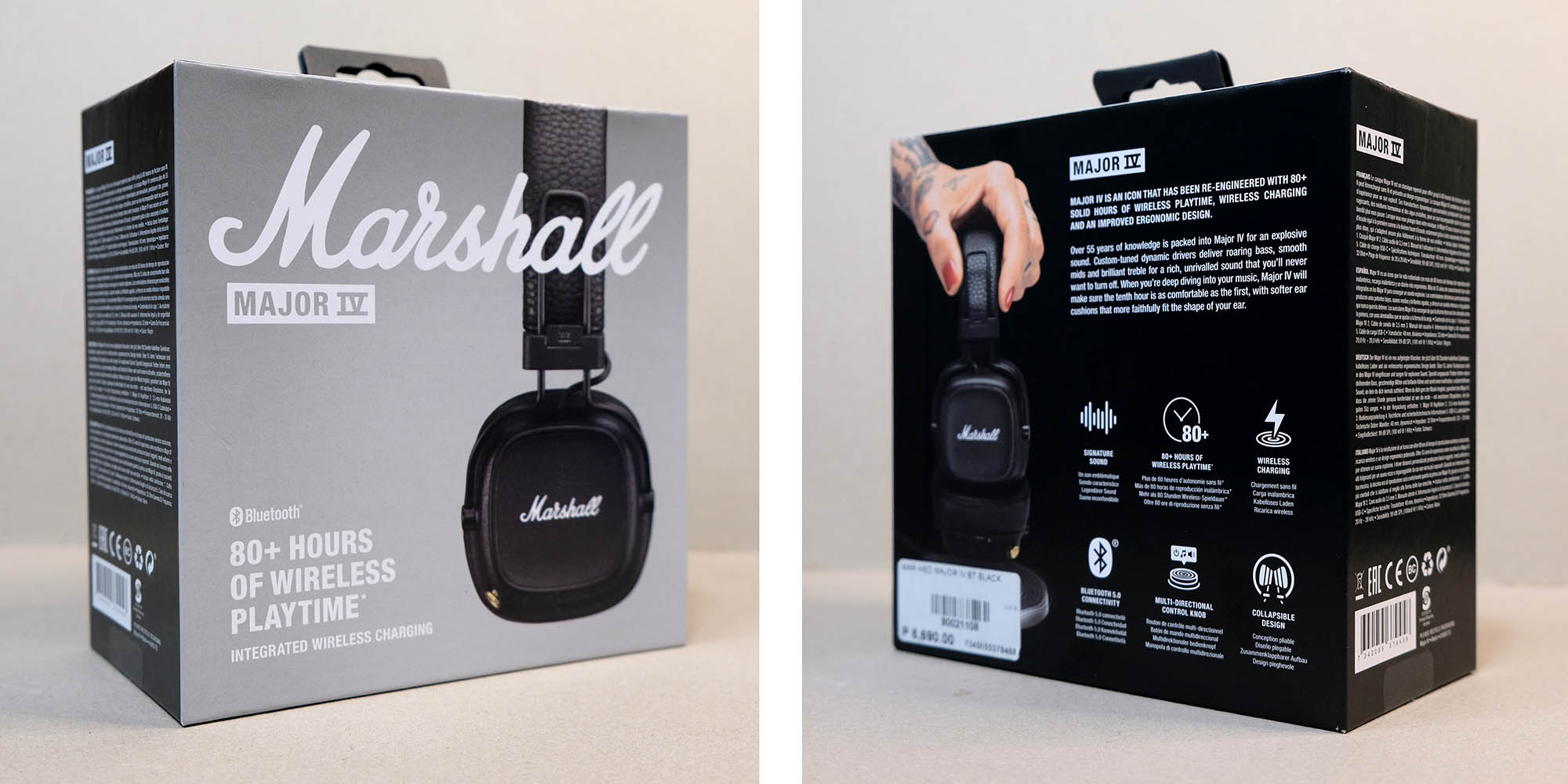 Marshall Major IV – Unboxing, Initial Impressions, Price and Availability -  MegaBites