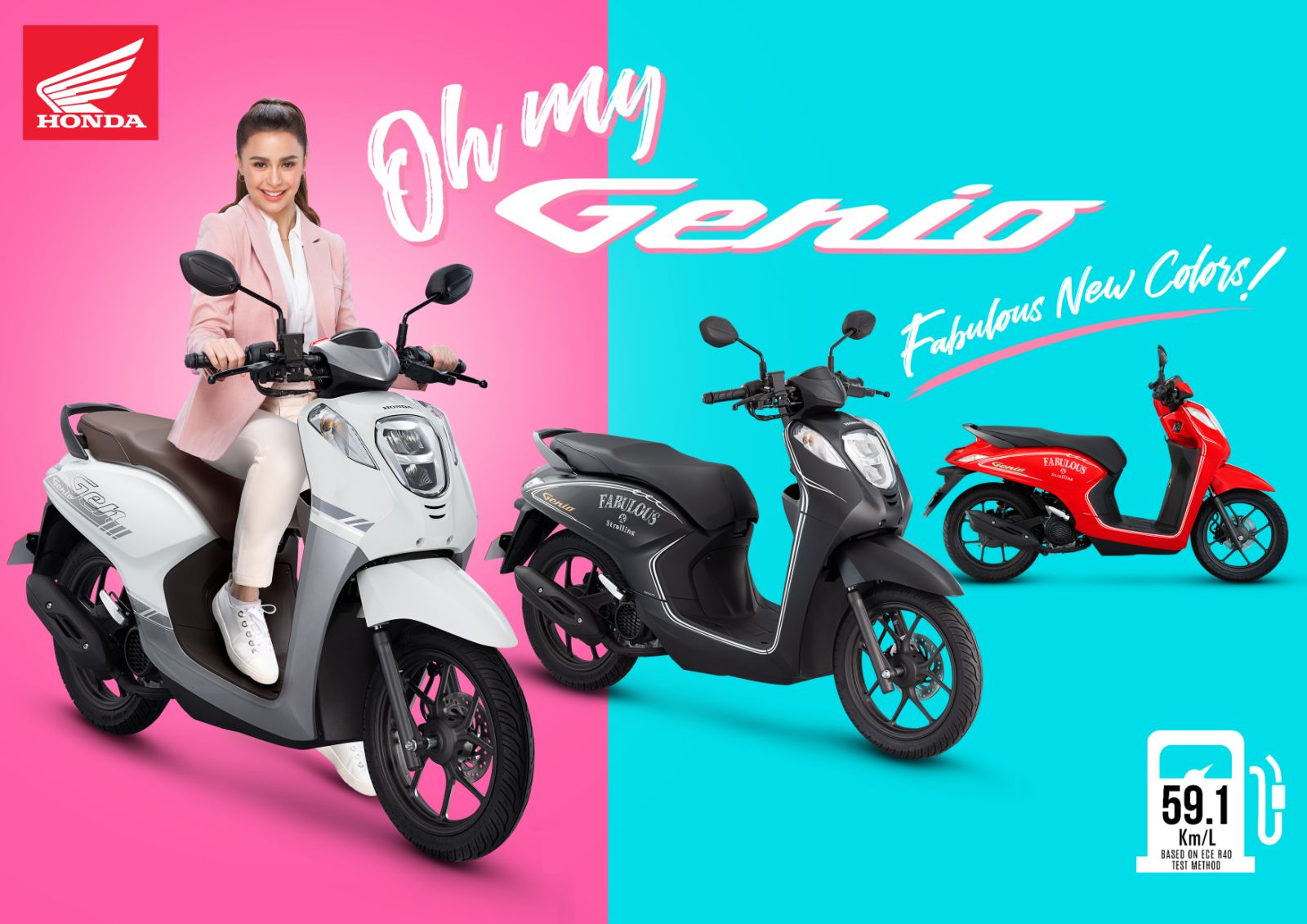Honda Genio new colors pay tribute to modern Filipinas