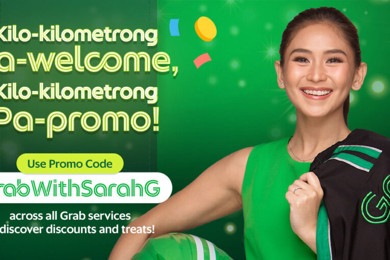 Grab reveals Sarah Geronimo as new brand ambassador reveals Kilo-Kilometrong Pa-Promo