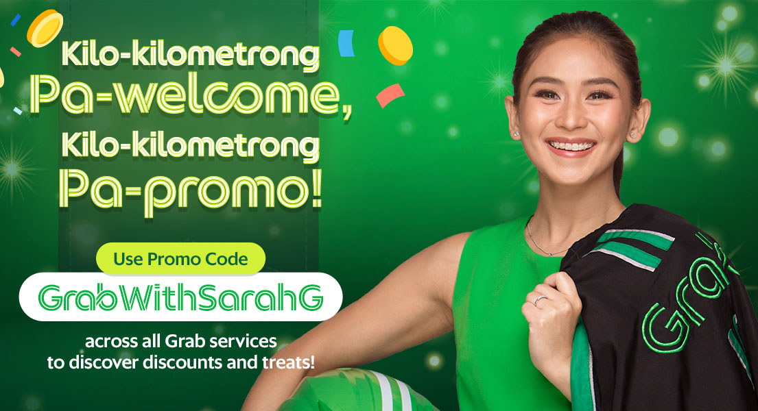 Grab reveals Sarah Geronimo as new brand ambassador reveals Kilo-Kilometrong Pa-Promo
