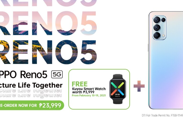 Pre-order the newest OPPO Reno5 series in the Philippines