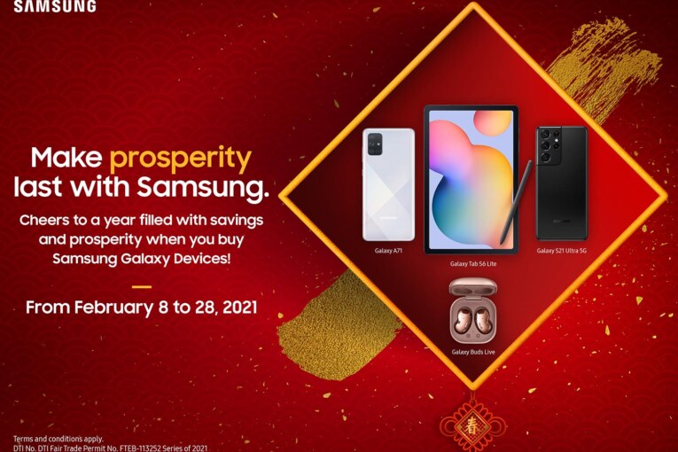 Make Prosperity and Love last with SAMSUNG’s Chinese New Year and Valentine’s Day Promos