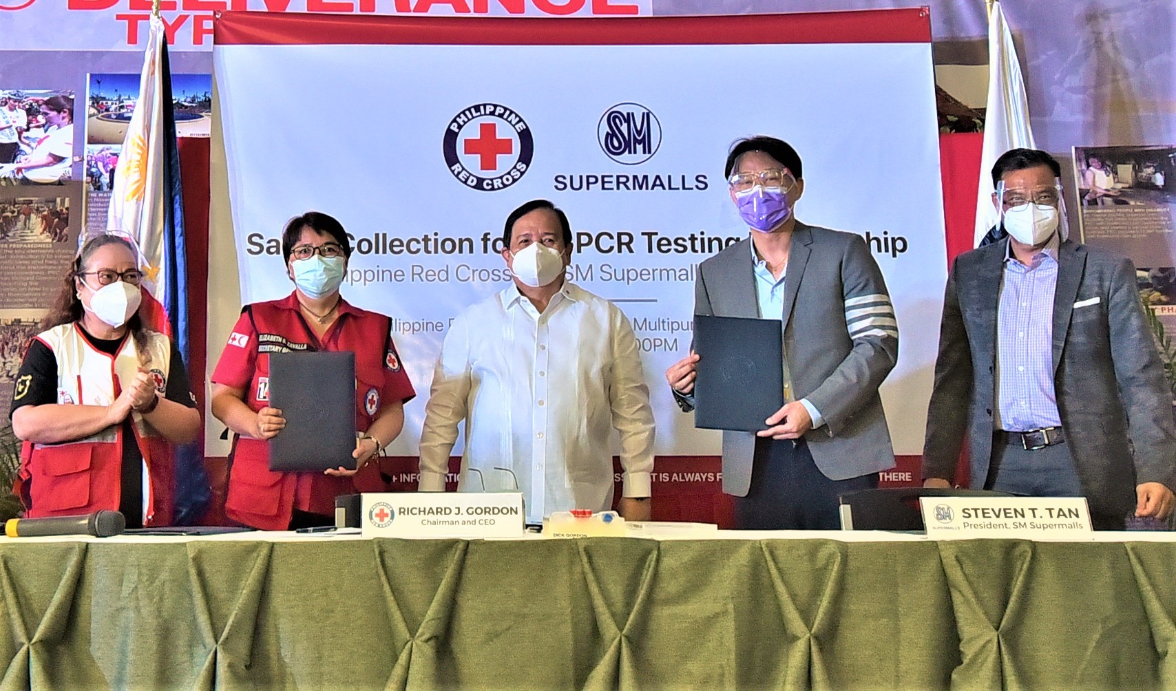 PRC partners with SM Supermalls for drive-thru saliva collection sites