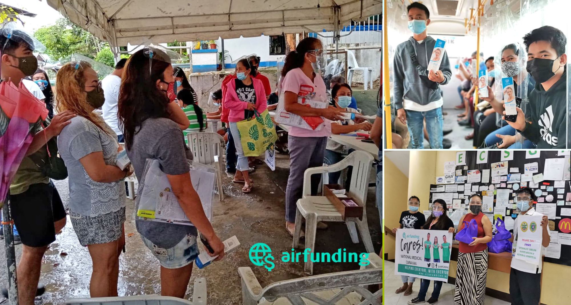 Japan-based crowdfunding platform donates thousands of face masks and face shields in Cebu Province